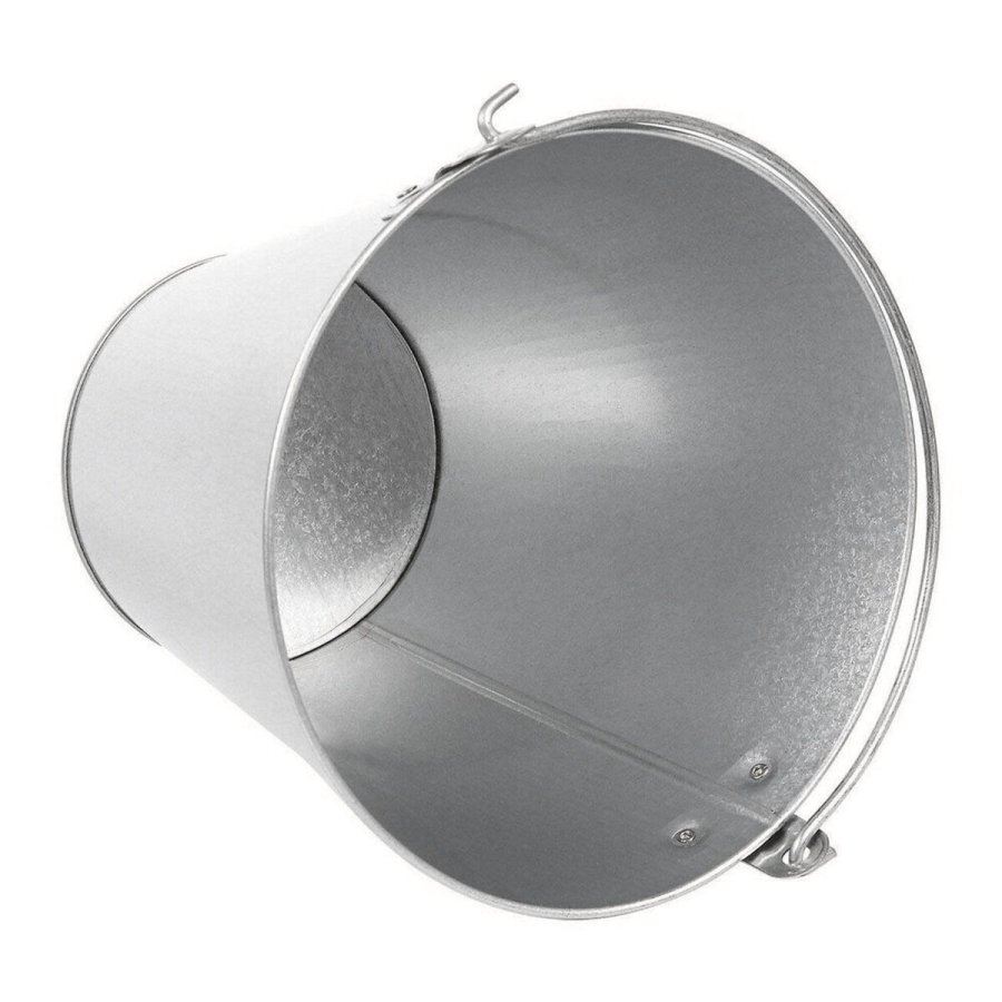 Spand med hanke My Bar S�lvfarvet St�l 15 x 10 x 15 cm (24 enheder) #5