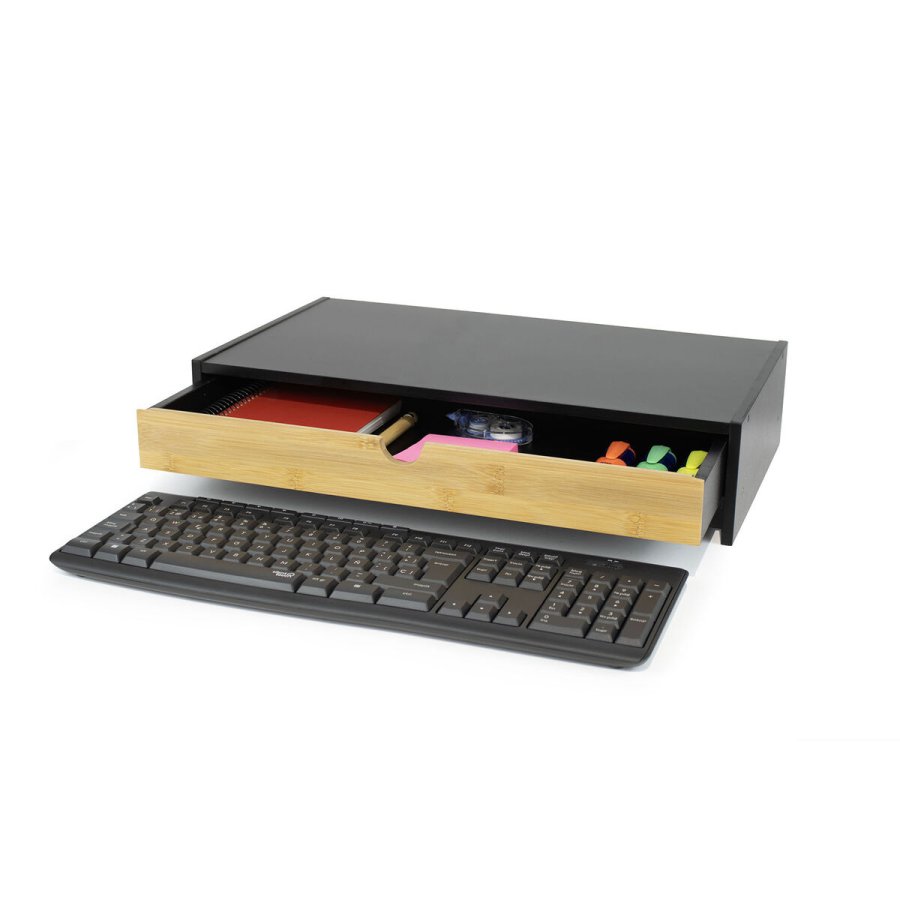 Skrm bord sttte Confortime 47 x 26 x 10 cm Brun Sort (6 enheder) #2