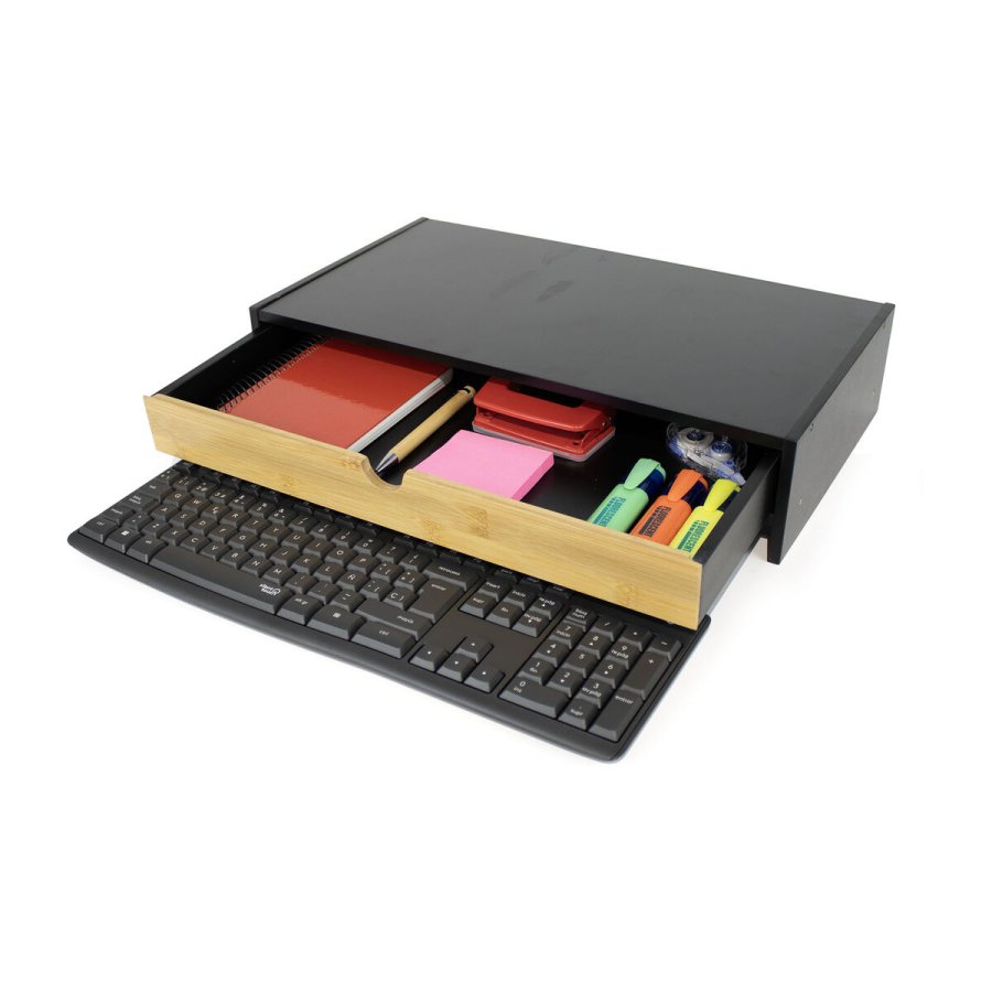 Skrm bord sttte Confortime 47 x 26 x 10 cm Brun Sort (6 enheder) #3