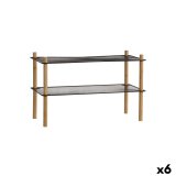 Hylder MobleKit Metal Bambus 63 x 26 x 39 cm (6 enheder) #1