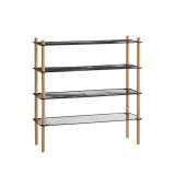 Hylder MobleKit Metal Bambus 63 x 26 x 75 cm (4 enheder) #2