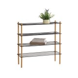 Hylder MobleKit Metal Bambus 63 x 26 x 75 cm (4 enheder) #3