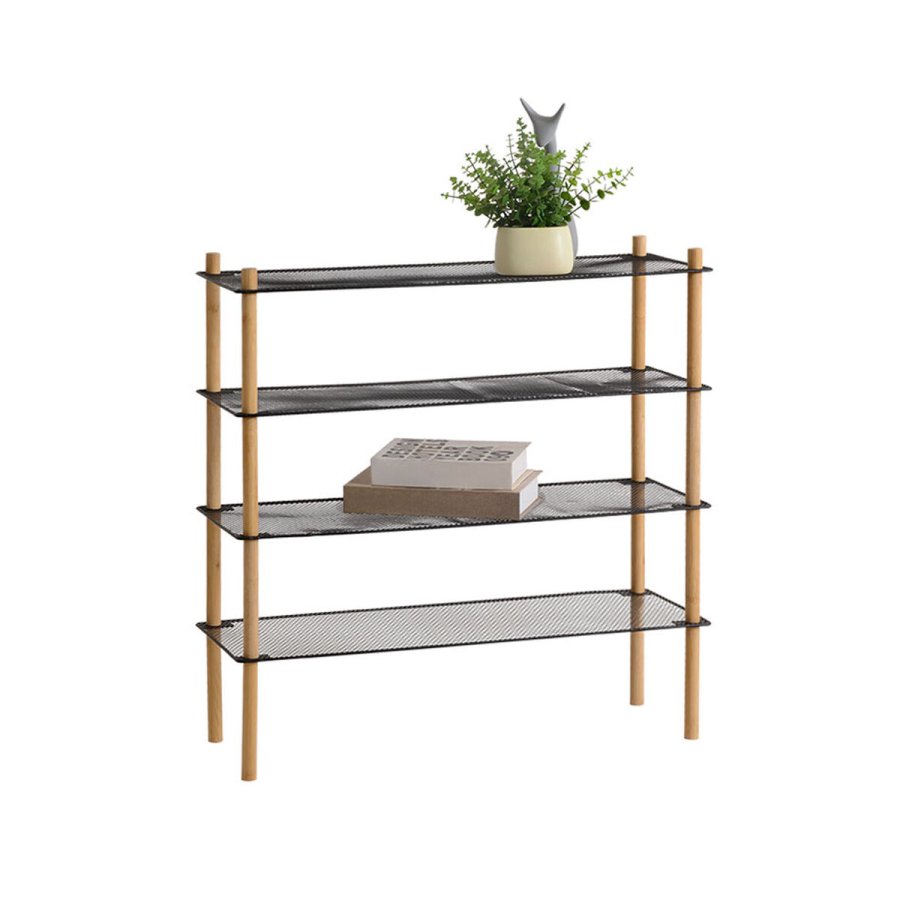 Hylder MobleKit Metal Bambus 63 x 26 x 75 cm (4 enheder) #3