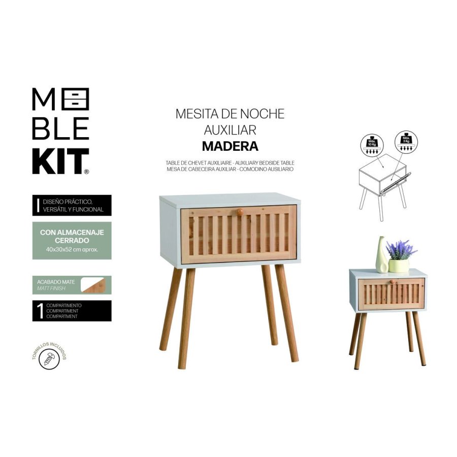 Sofabord MobleKit 40 x 30 x 52 cm (4 enheder) #5