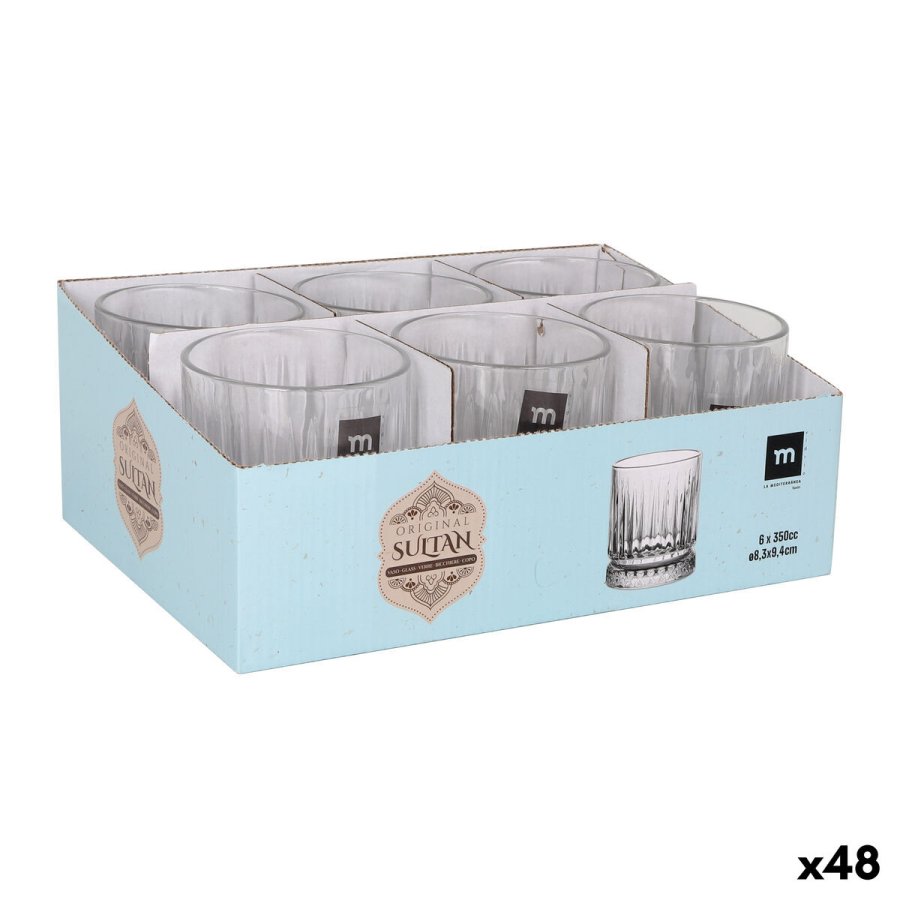 Glas La Mediterr�nea Sultan Gennemsigtig Glas 350 ml (48 enheder) #2