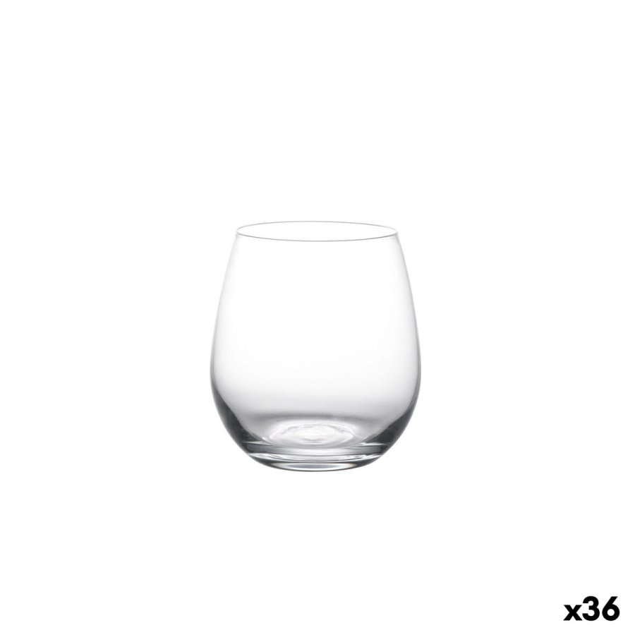 Glas La Mediterr�nea Cares Gennemsigtig Glas 480 ml (36 Enheder) #1