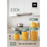 St med Dser La Mediterrnea Eden Glas polypropylen 4 Dele (8 enheder) #7