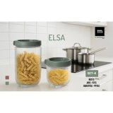 St med Dser La Mediterrnea Elsa Glas polypropylen 4 Dele (6 enheder) #7