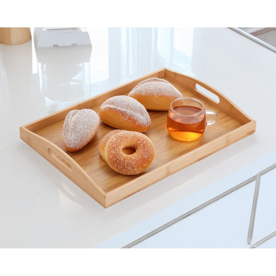 Bakke Quttin Brun Bambus 43,7 x 29 x 5,5 cm (8 enheder) #5