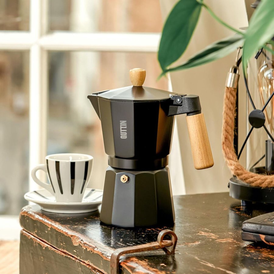 Italiensk Kaffekande Quttin Aluminium 0,3 L (6 enheder) #3