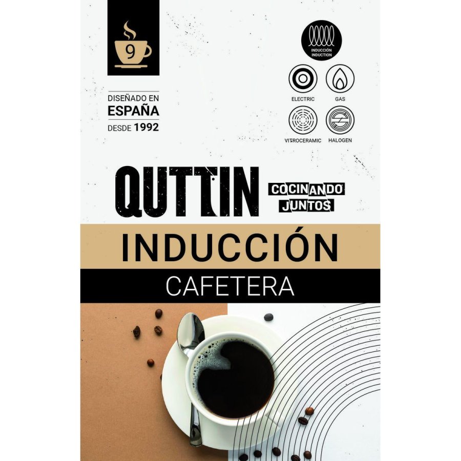 Italiensk Kaffekande Quttin Aluminium 0,45 L (6 enheder) #5