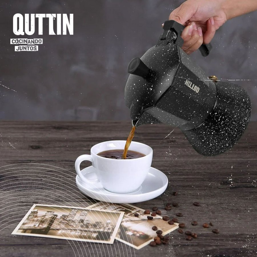 Italiensk Kaffekande Quttin Aluminium 0,45 L (6 enheder) #5