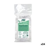 Genanvendeligt skest Algon Gennemsigtig 14 cm 15 Dele (24 enheder) #1