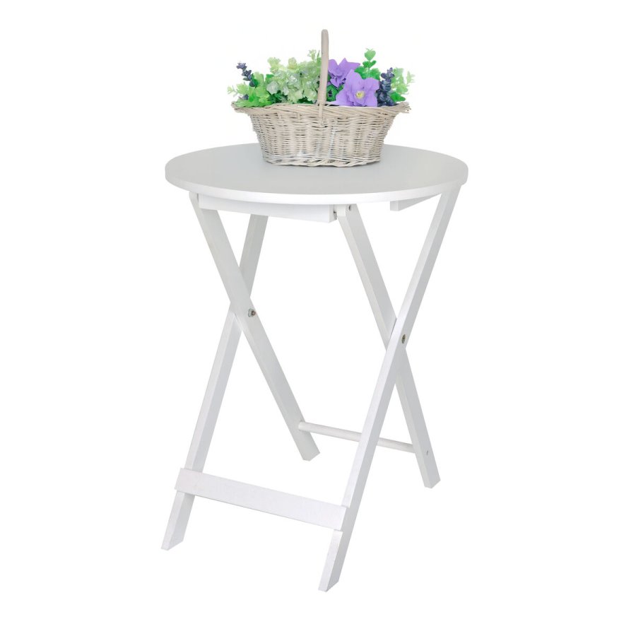 Sofabord MobleKit Hvid 40 x 40 x 49,5 cm (4 enheder) #4