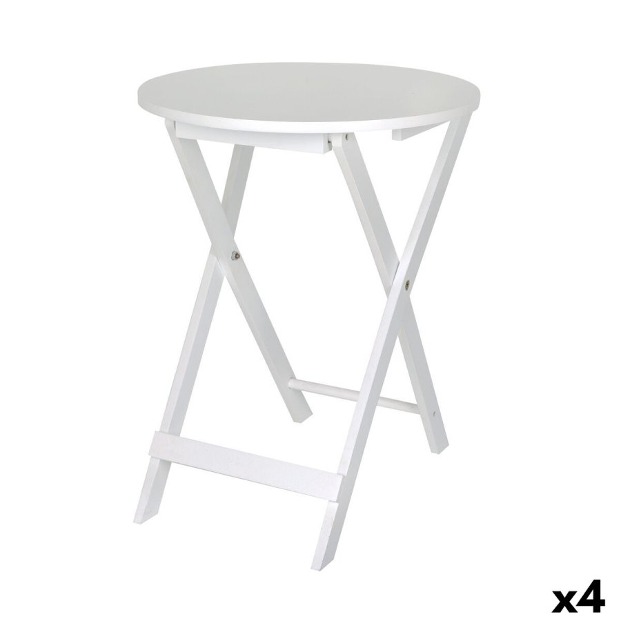 Sofabord MobleKit Hvid 40 x 40 x 49,5 cm (4 enheder) #1