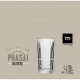 Glas La Mediterr�nea Phasai geneve Gennemsigtig Glas 460 ml (24 enheder) #3