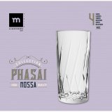 Glas La Mediterr�nea Phasai nossa Gennemsigtig Glas 460 ml (24 enheder) #6