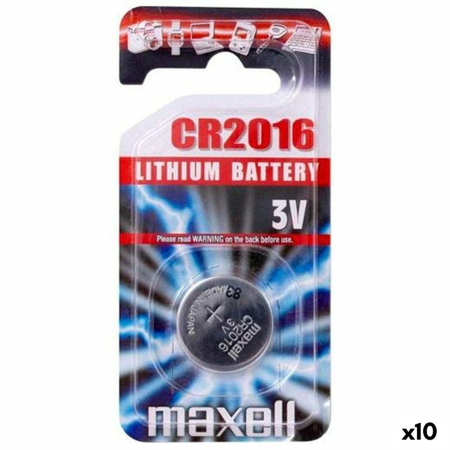 Litium knap-cellebatteri Maxell 3 V (10 enheder) #1