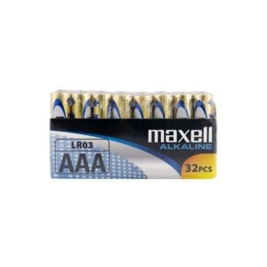 LR03 Alkalinebatterier Maxell AAA (32 Dele) (16 enheder) #2