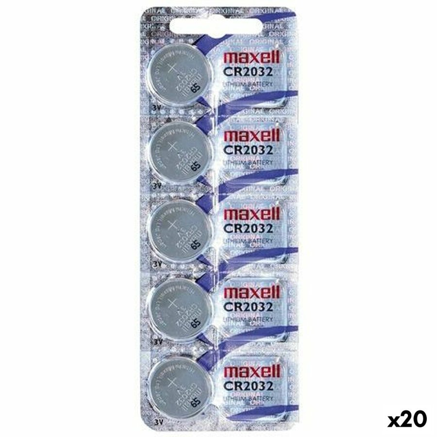 Lithium knapcellebatterier Maxell 3V CR2032 (20 enheder) #1