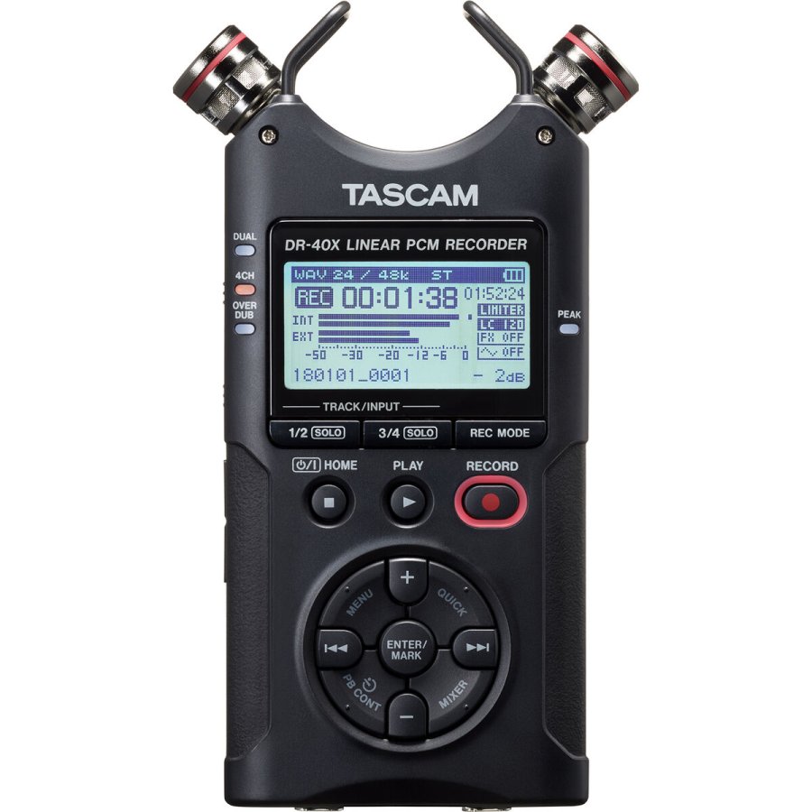 Optager Tascam DR-40X Bl Sort #2