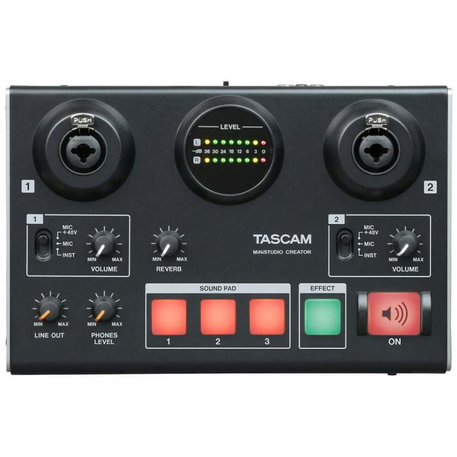 Ekstern optager Tascam US-42B Mini Studio #1