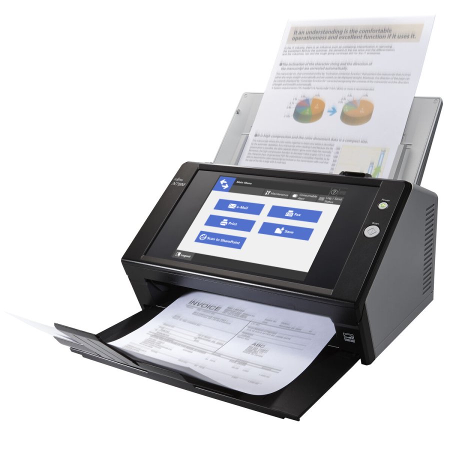 B�rbar scanner Fujitsu PA03706-B301 25 ppm #1