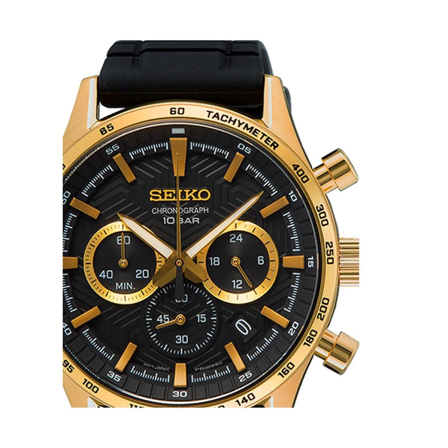 Herreur Seiko SSB446P1 Sort #2