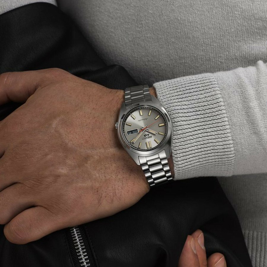 Herreur Seiko SRPK91K1 Slvfarvet #5
