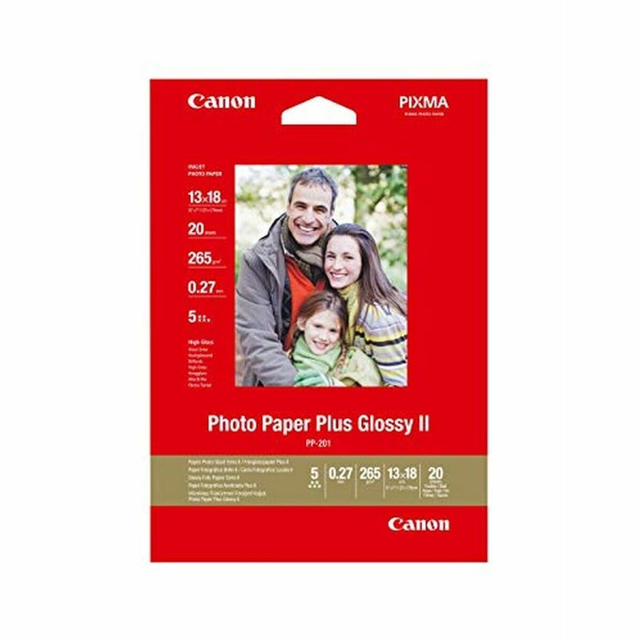 Glossy fotopapir Canon PP-201 (20 uds) #1