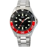 Herreur Q&Q GENT DIVER BLACK & RED #1