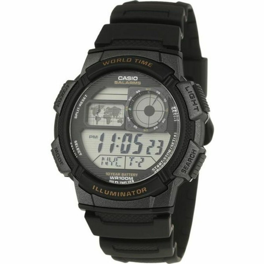 Unisex ur Casio AE-1000W-1AVEF Digital Kvarts Sportslig #1