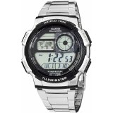 Herreur Casio AE-1000WD-1AVEF Digital Akryl Sort Gr Slvfarvet ( 45 mm) #1