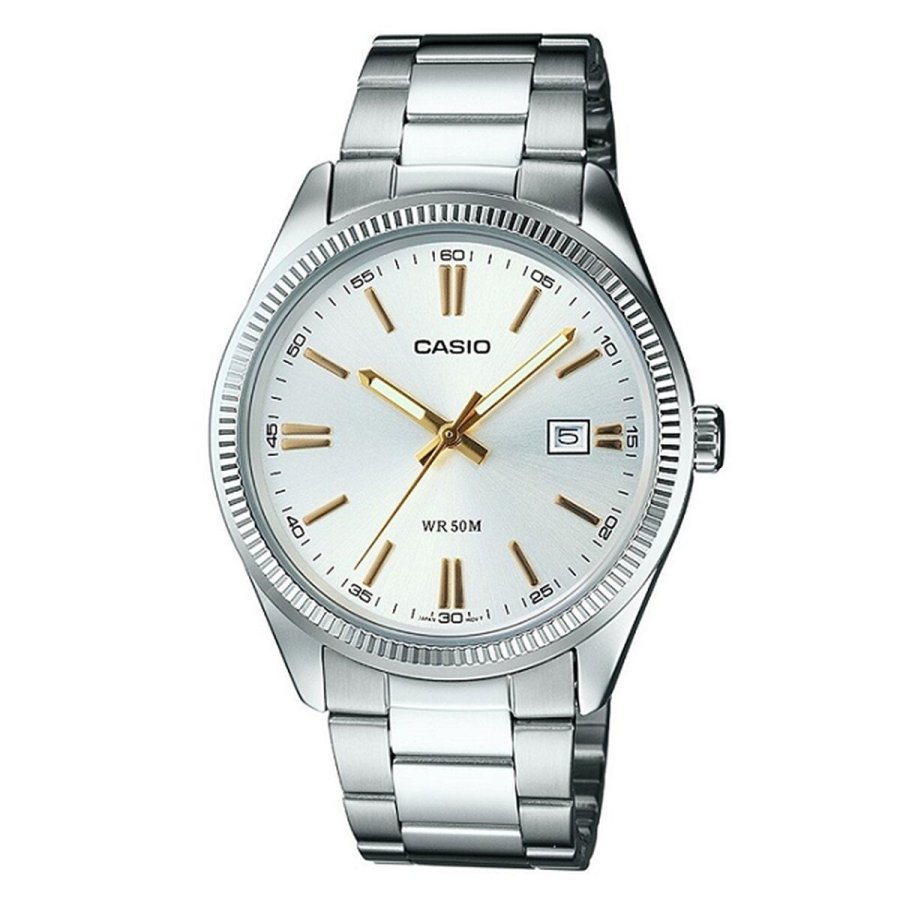 Dameur Casio LADY DATE - ARGENTEE, GOLD INDEXES ( 30 mm) ( 32 mm) #1