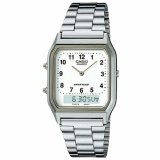 Herreur Casio COLLECTION ANA-DIGIT Slvfarvet ( 30 mm) #1