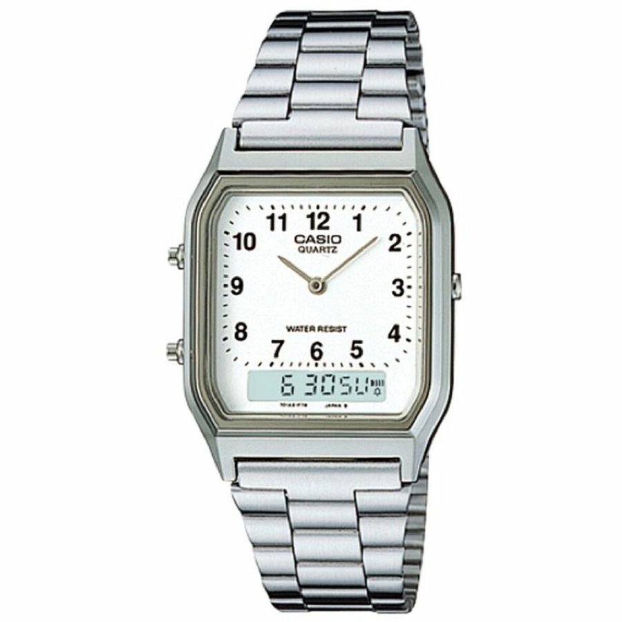 Herreur Casio COLLECTION ANA-DIGIT Slvfarvet ( 30 mm) #1