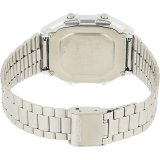 Unisex ur Casio VINTAGE Sort Slvfarvet ( 32 mm) ( 34 mm) #2