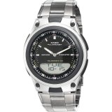 Herreur Casio ILLUMINATOR TELEMEMO 30 Sort Slvfarvet ( 40 mm) #1
