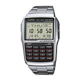 Herreur Casio DATABANK CALCULATOR STEEL Sort Slvfarvet #1