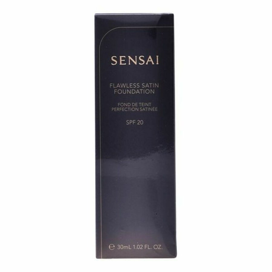 Flydende makeup foundation Lawless Satin Foundation Sensai 4973167228661 30 ml #1
