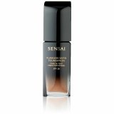 Flydende makeup foundation Lawless Satin Foundation Sensai 205-Mocha beig (30 ml) #1