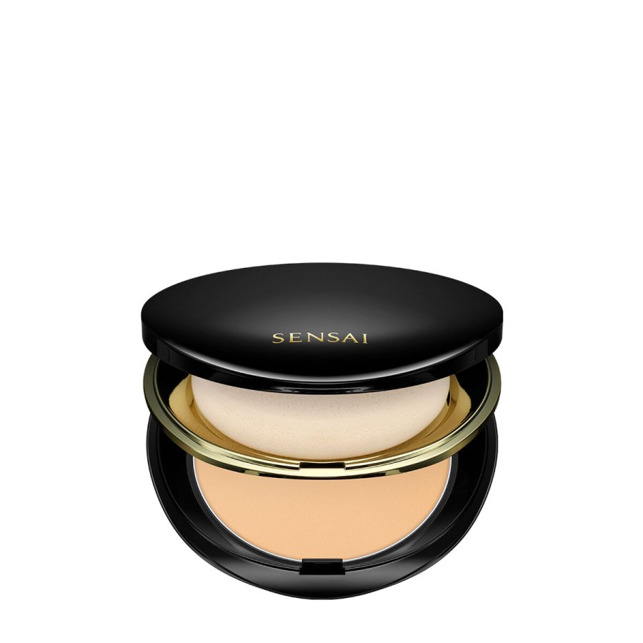 Pulver Make-up Base Sensai Total Finish N TF202 Soft beige Spf 10 11 g Genopfyldning: #2