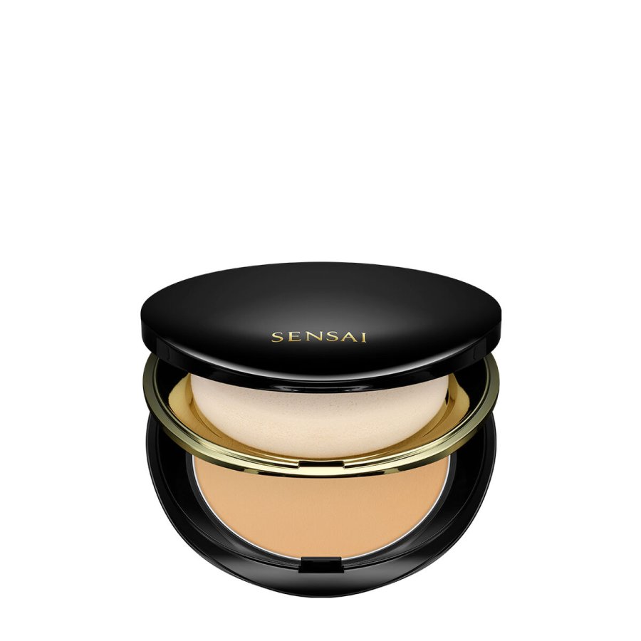Pulver Make-up Base Sensai Total Finish N TF203 Natural beige Spf 10 11 g Genopfyldning: #2