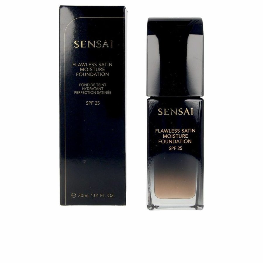 Flydende makeup foundation Kanebo Sensai 204-honey beig Spf 25 Spf 20 30 ml #1