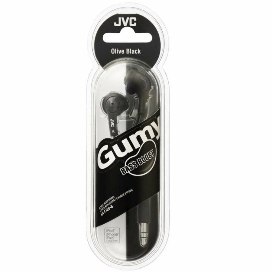 Hovedtelefoner JVC HA-F160-B-E Sort #1