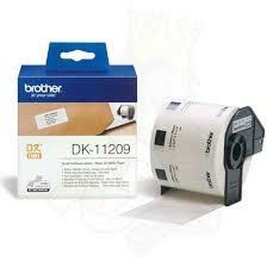 Printer labels Brother DK-11209 Sort/Hvid 62 x 29 mm (3 enheder) #3