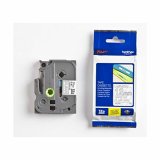 Lamineret tape til mrkningsmaskiner Brother TZE135 Hvid 12 mm x 8 m #6