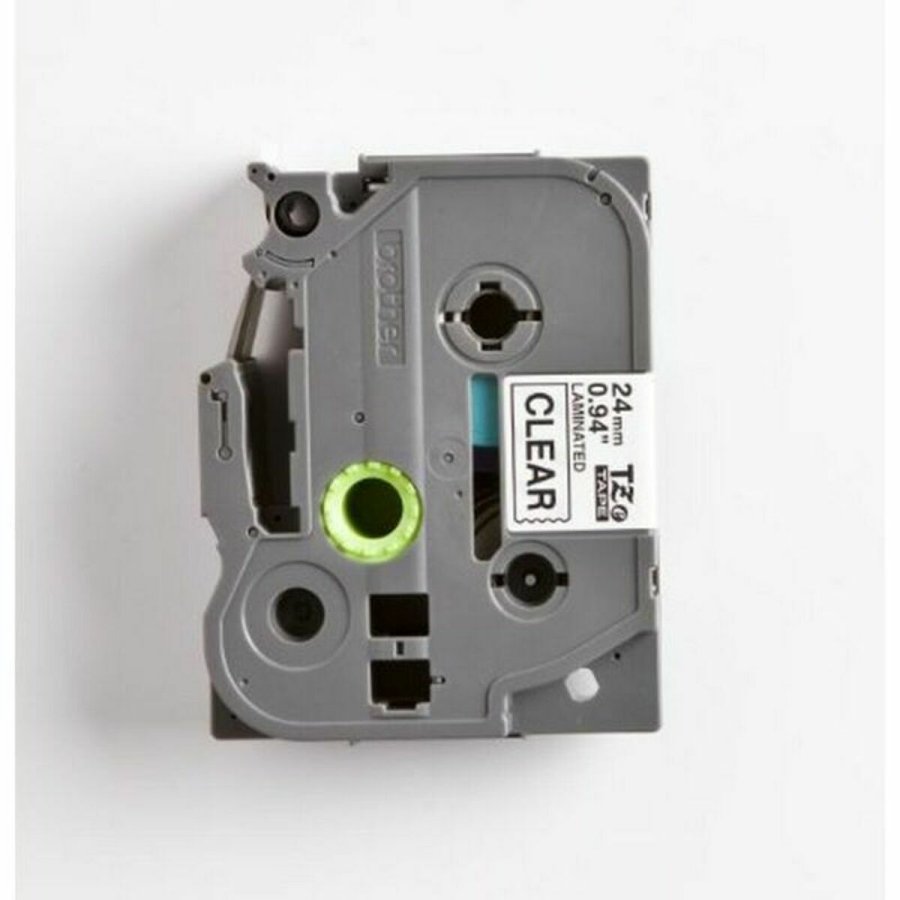 Lamineret tape til m�rkningsmaskiner Brother TZE-151 Sort/Gennemsigtig 12 mm 24 mm x 8 m #2