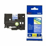 Original Matrix Tape Brother Cinta laminada 24mm Hvid/Bl� 24 mm #1