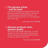 Kompatibel blkpatron Brother TZE611               #1